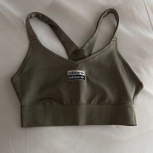 Adidas Women's Olive Sports Bra